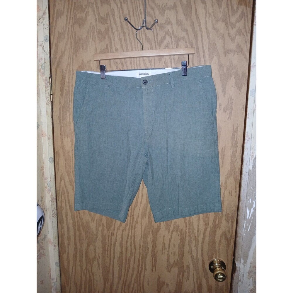 Good Threads Shorts Mens Size 36 Bermuda Slash Pocket 10" Inseam 11" Rise